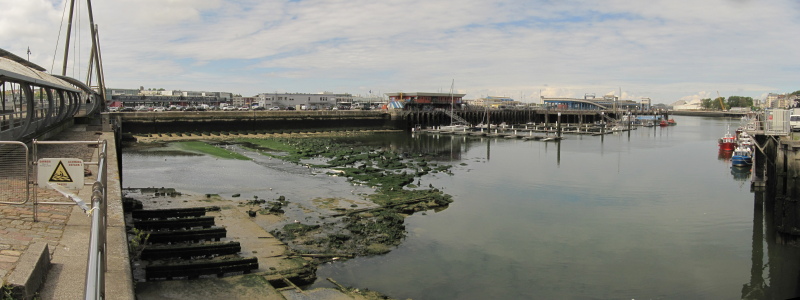 Boulogne - Marina mit Niedrigwasser