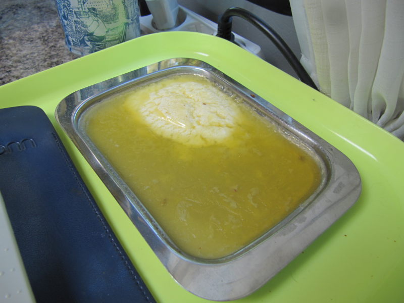 zerlaufene Butter