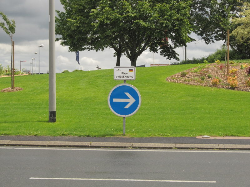 Der Oldenburg-Platz in Cholet 2