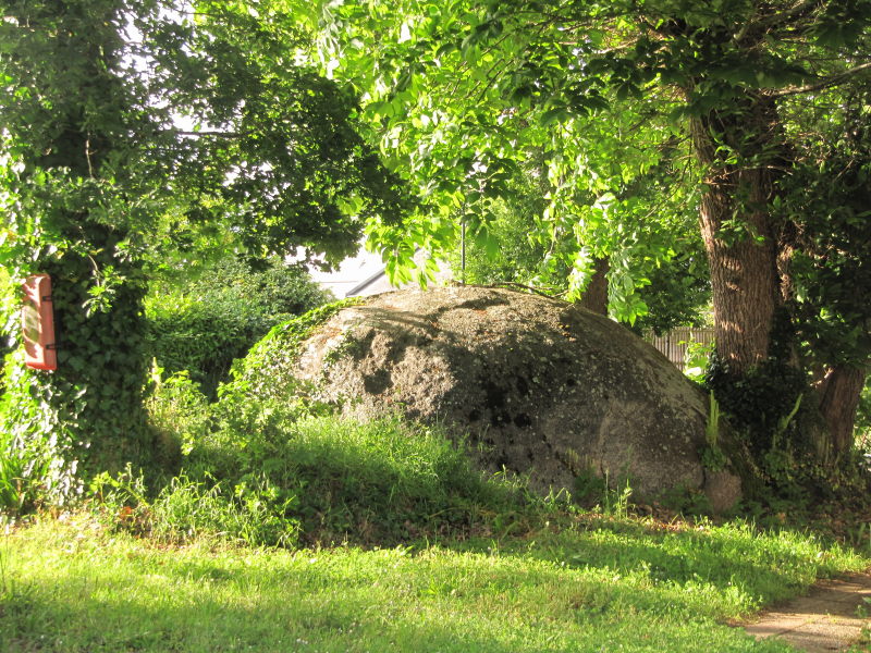 Felsen auf dem Campingplatz