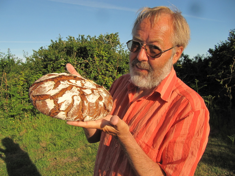 Ich zeige das Brot