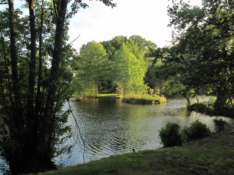 Regentag auf dem Campingplatz bei St Reine