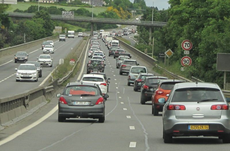 Autobahn Stau