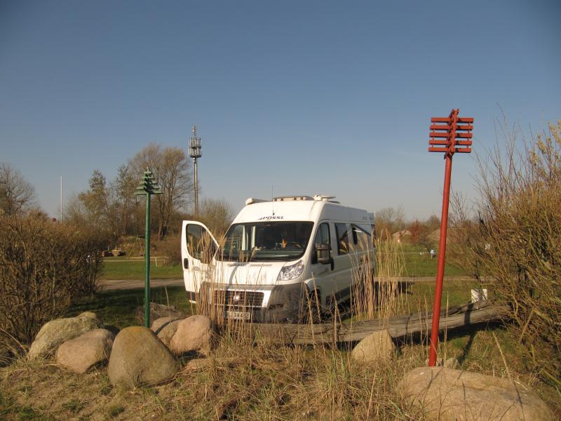 Hafeneinfahrt Campingplatz