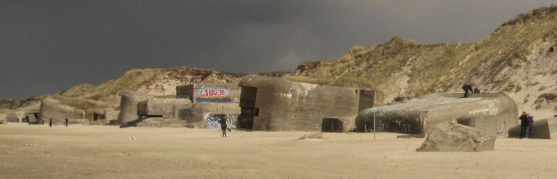 Lökken, Bunker auf dem Strand 1