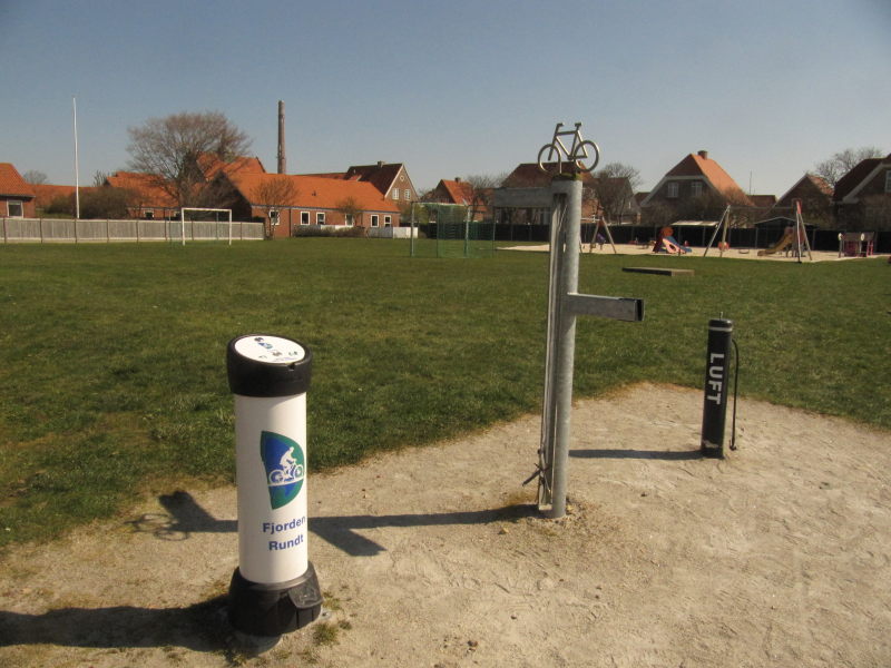 Ringköbing Fahrradstation ohne Fahrrad