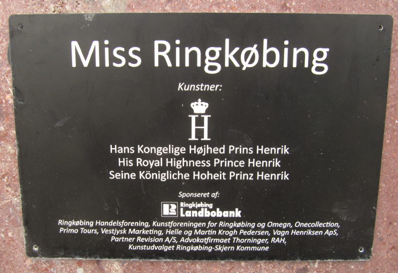 Miss Ringköbing Schild