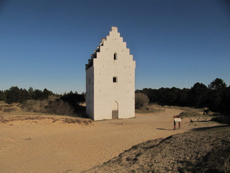 Skagen - versandeter Kirchturm 3