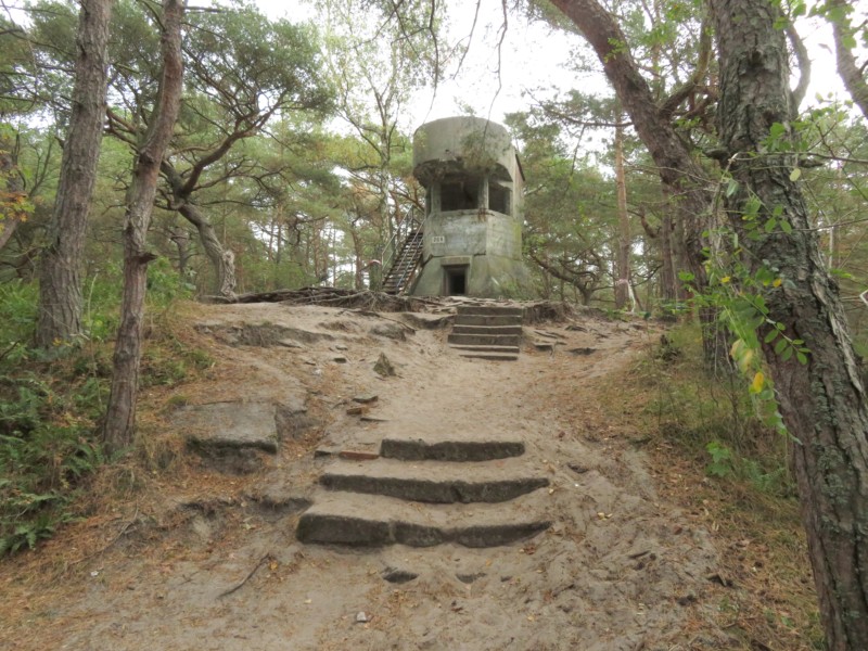 Bunkerreste auf Hel 3