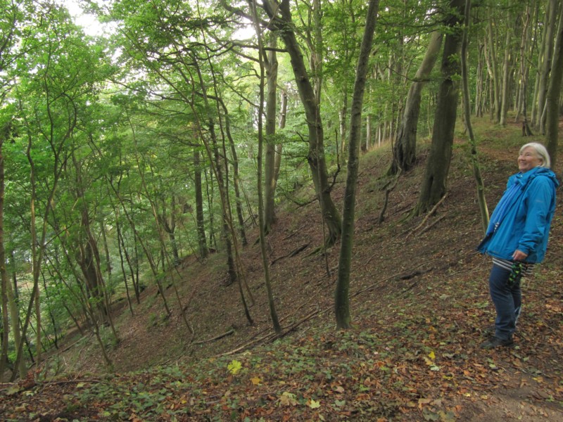 Fußmarsch durch den Nationalpark Jasmund 3