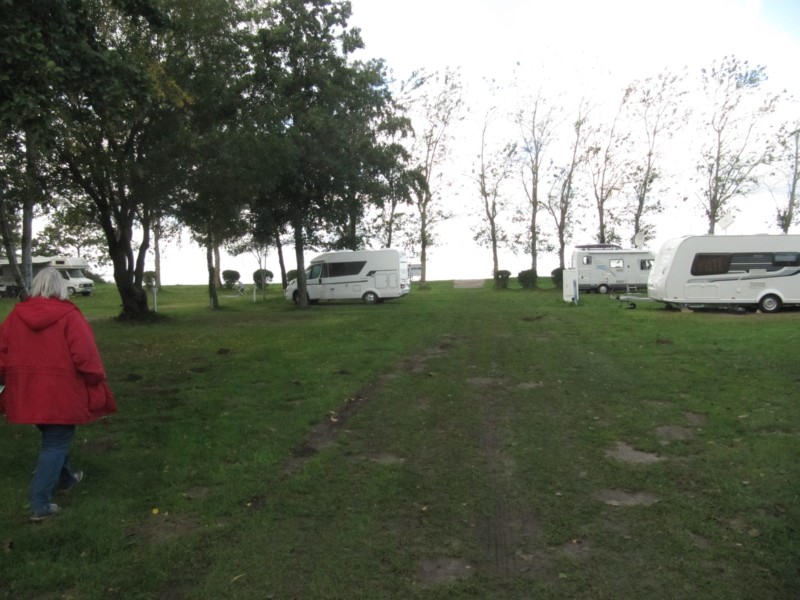 Blick über den Campingplatz Ummanz