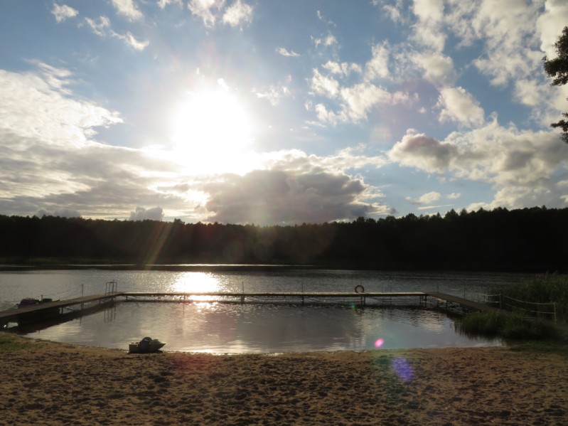 Campingplatz-Strand