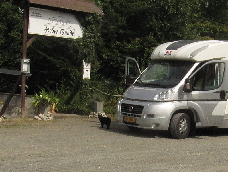 am Campingplatz Heberbaude 7