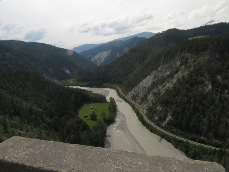 Fahrt vom Albulapass nach Carrera 1