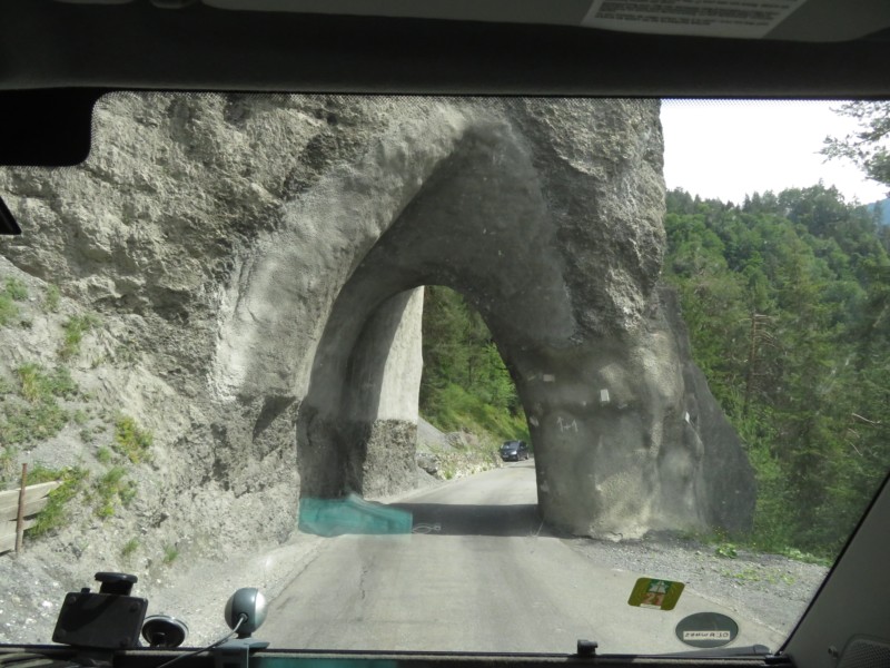 Fahrt vom Albulapass nach Carrera 3