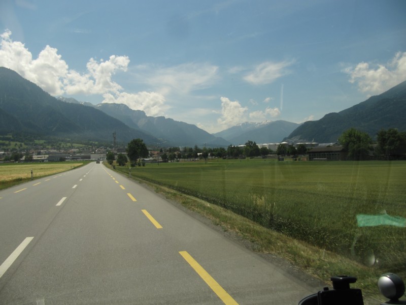 Fahrt zum Albulapass 1