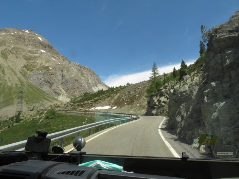 Fahrt zum Albulapass 5