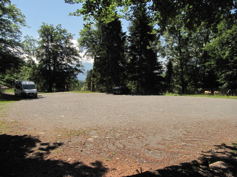 Parkplatz auf der Heidialp 3