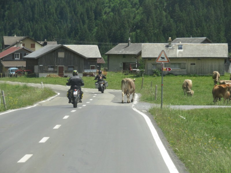 Bilder von der Fahrt über die Klausenstraße 12