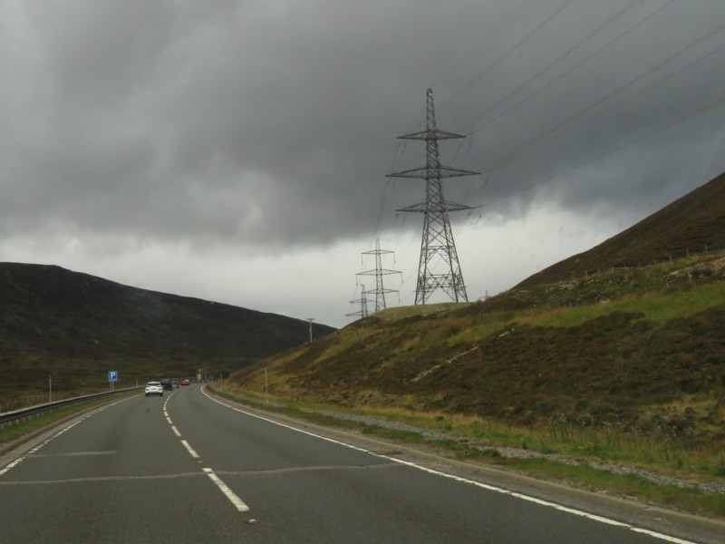 Fahrt über den Drumochter Pass 1