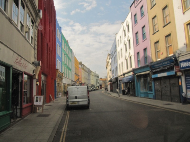 Straße im Zentrum Folkestone