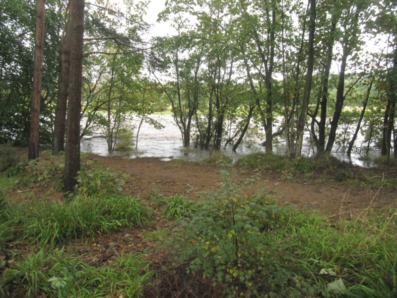 Gefährliches Hochwasser