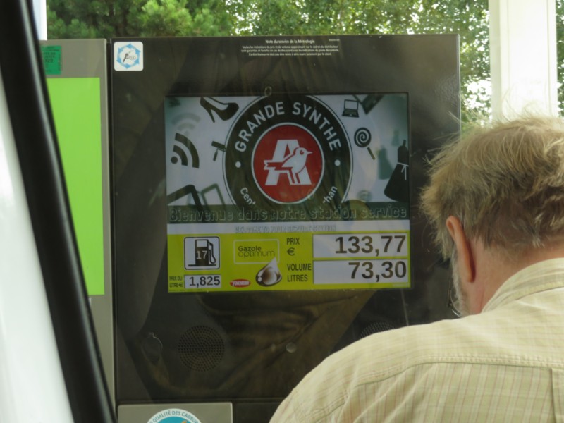 Tanken in Frankreich 1