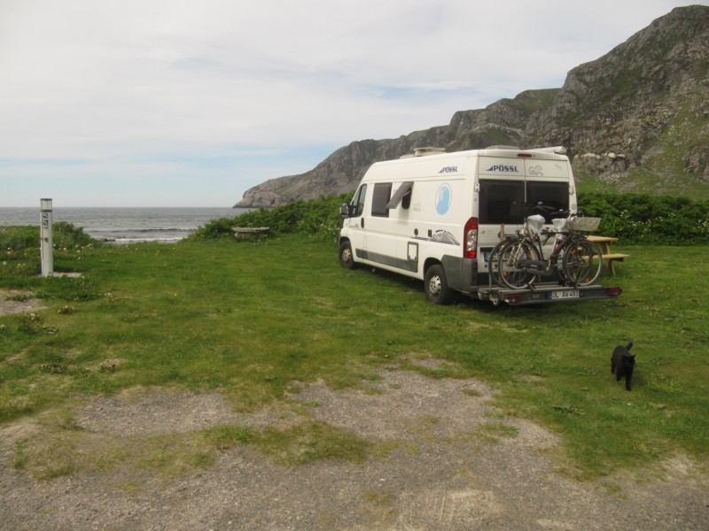 Bilder vom Campingplatz Ervik 1