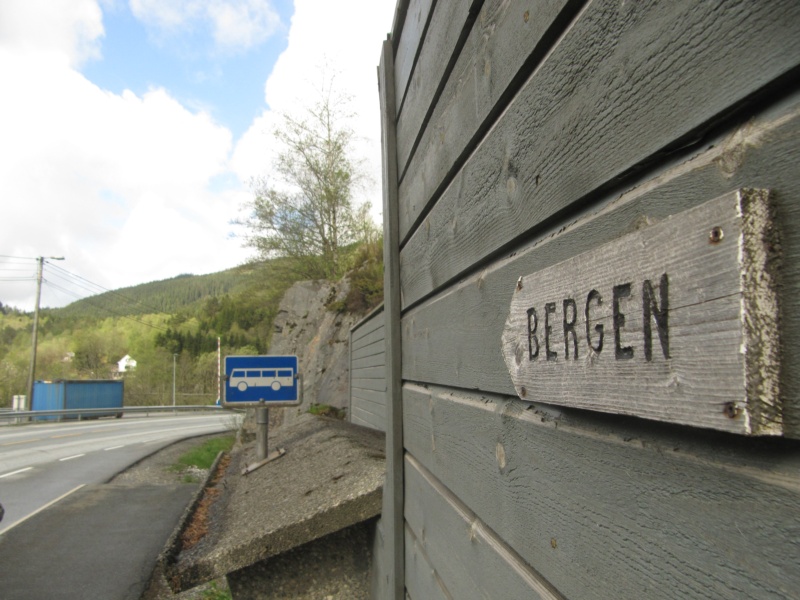 Schild Bergen