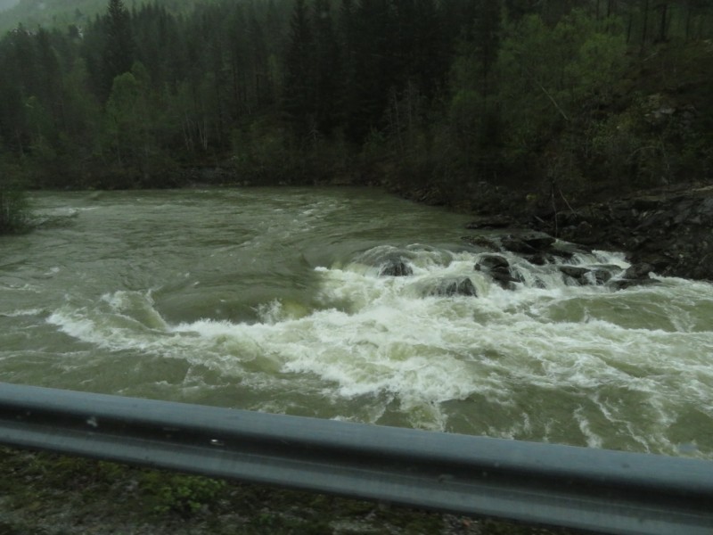 Wasser während der Fahrt 1