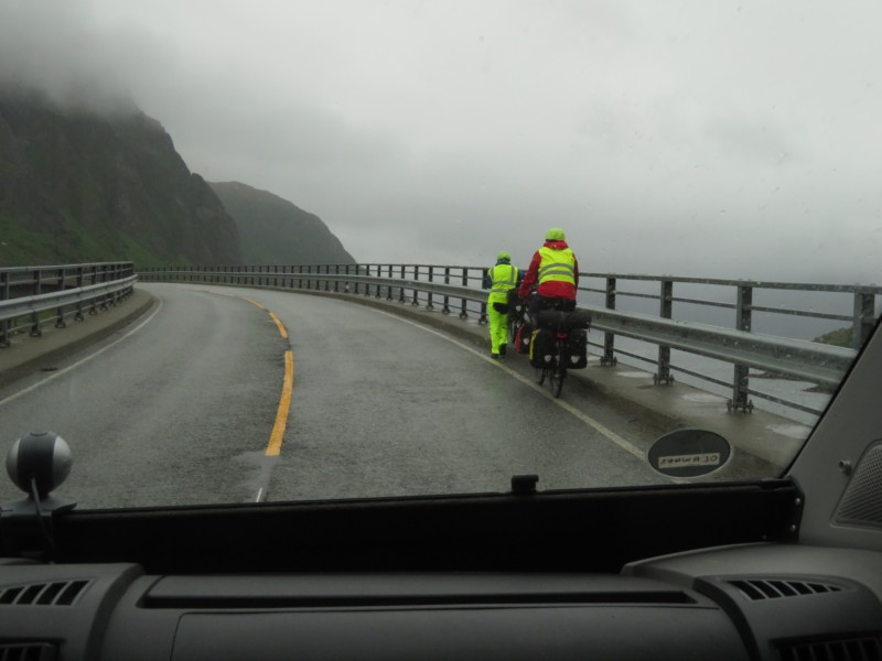 Fahrt von Kabelvag nach Hovsund 1