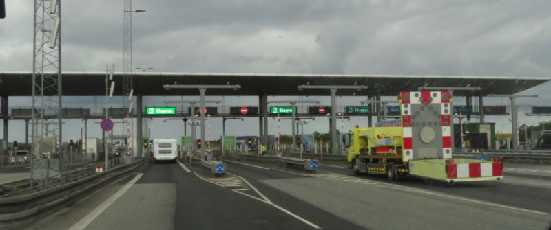 Fahrt von Seeland zum Platz Hohner Fähre 2