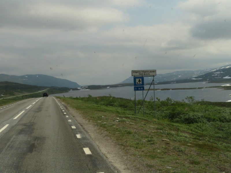 Fahrt von Fauske nach Arjeplog 8