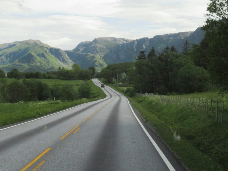 Fahrt von Vik zum Torghatten 1