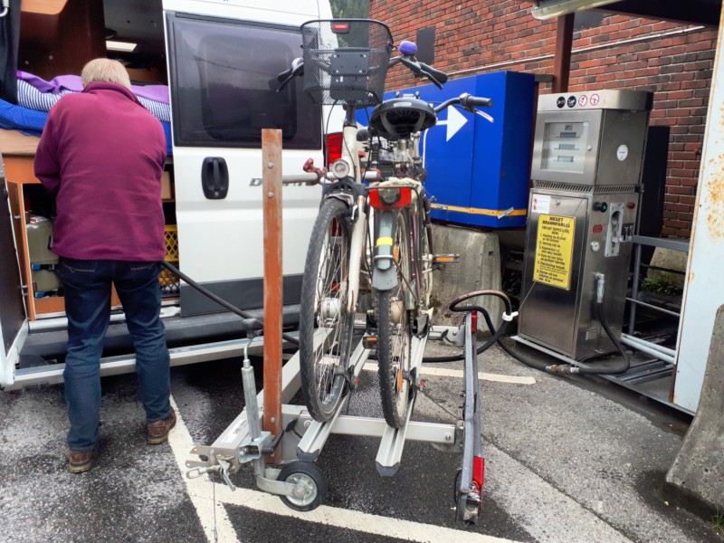 Tankstelle mit LPG