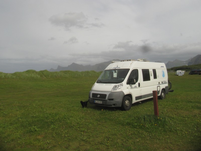 Bilder vom Campingplatz Fredvang 2