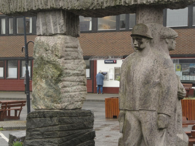 Kunst vor dem Rathaus