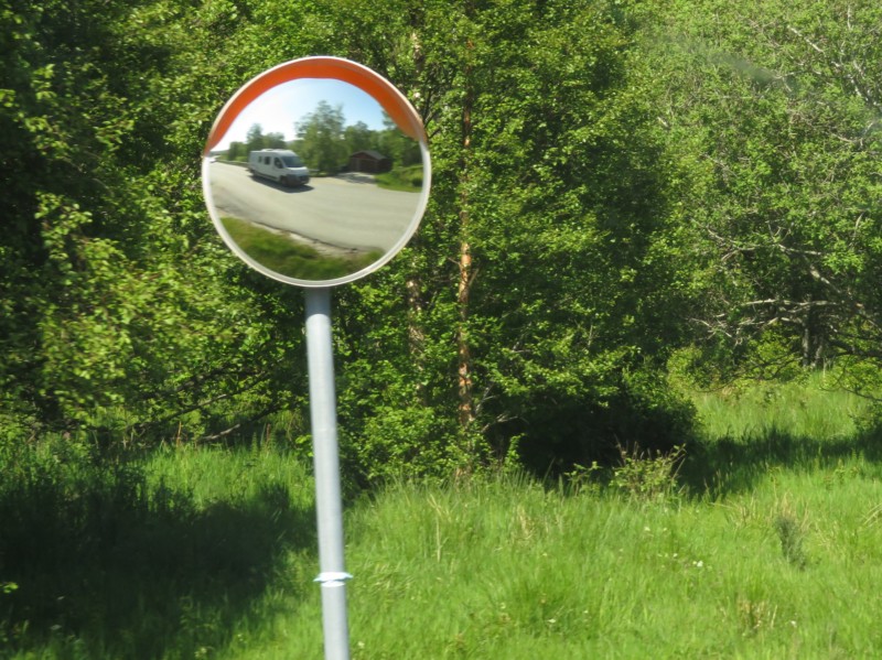 Unser Wohnmobil im Spiegel