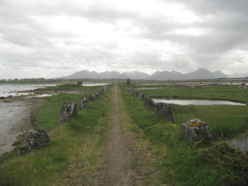 Strasse durch Fjord 2