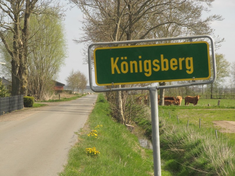 Orstschild Königsberg 