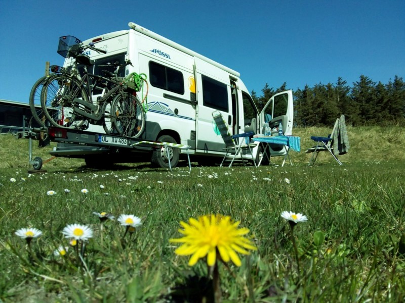 Auf dem Campingplatz Nörre Lyngby 3