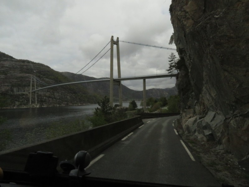 Die Felsen vom Preikestolen 1