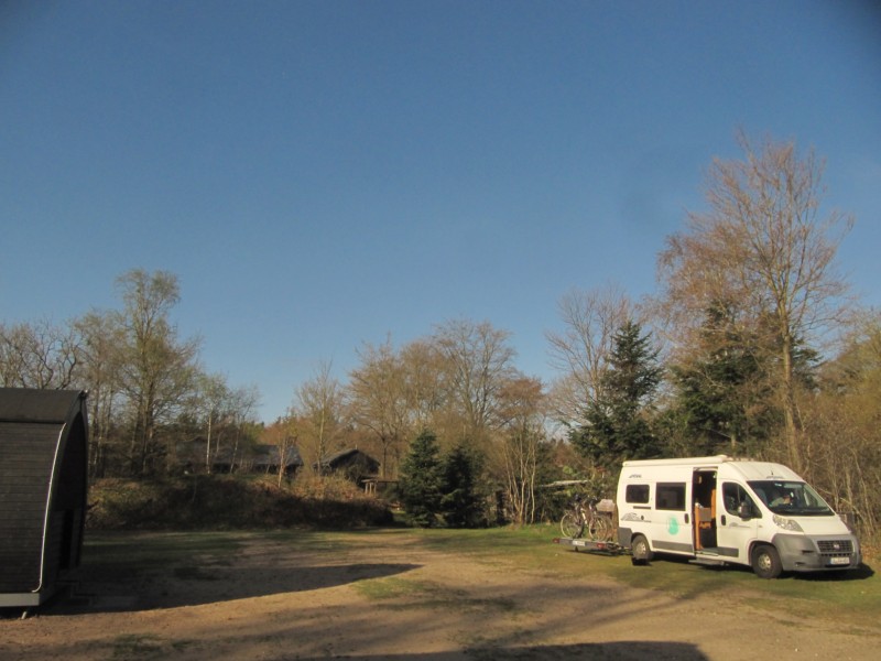 Auf dem Campingplatz Ringköbing 7