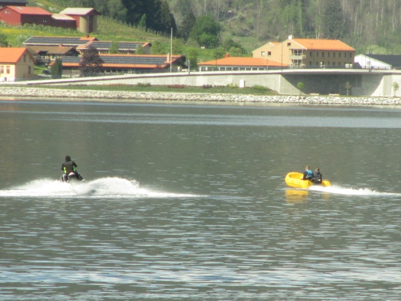 Krach auf dem Fjord