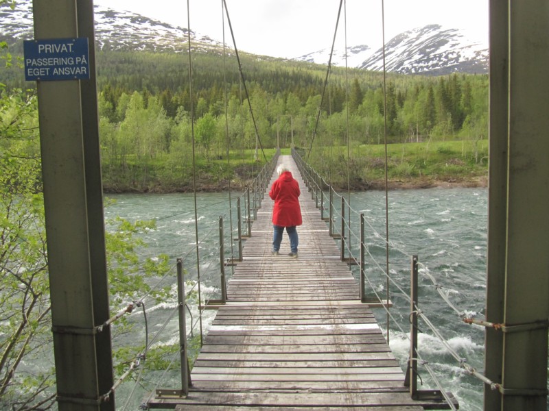 Storvoll Hängebrücke 3