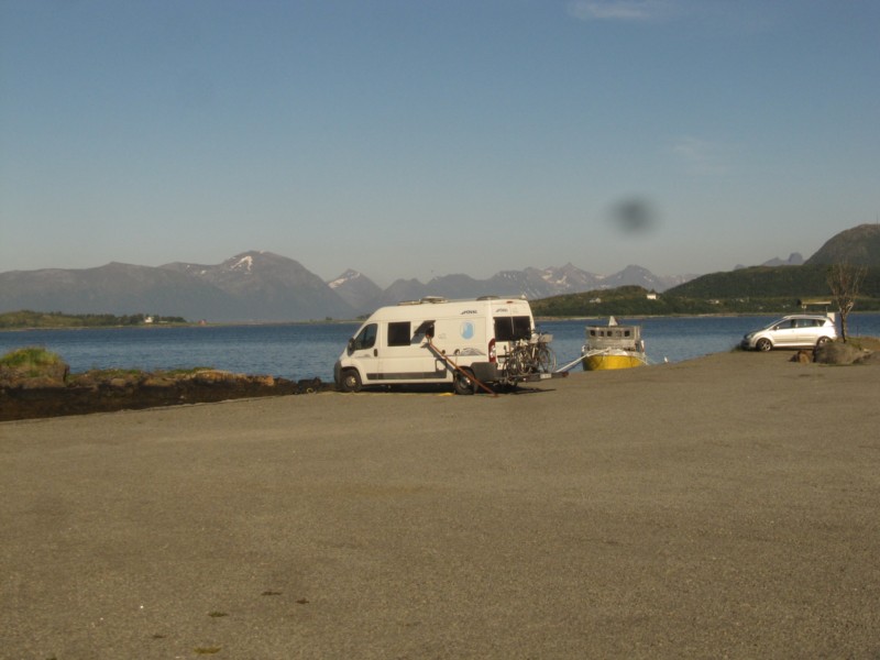 Wieder auf dem Campingplatz Toften