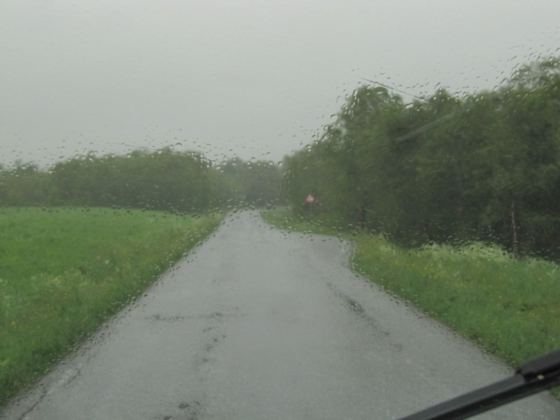 Fahrt auf Vega zur Fähre