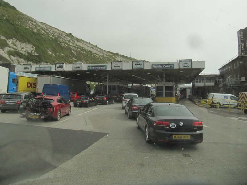 Fahrt Fähre Dover Dünkirchen 1