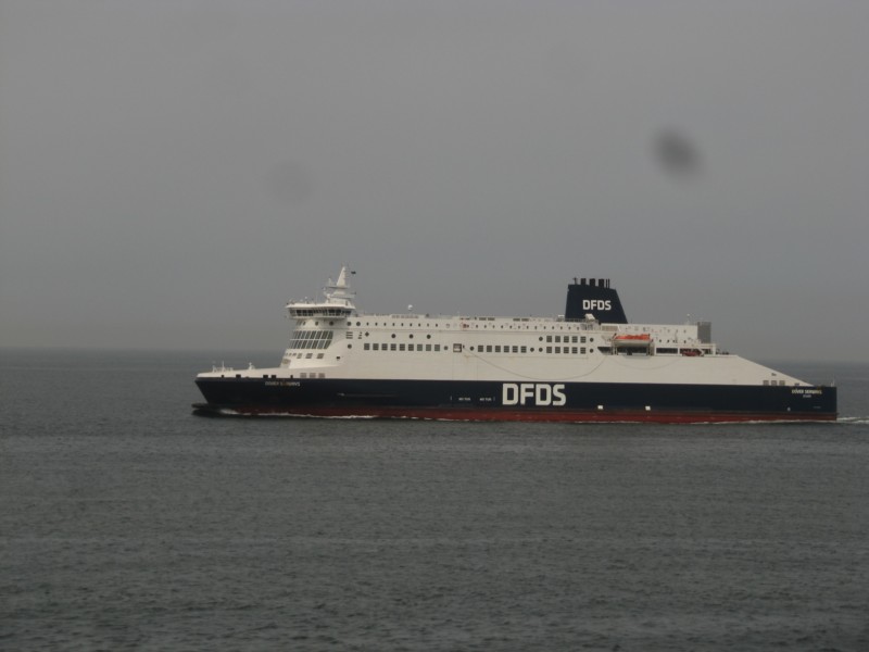 Fahrt Fähre Dover Dünkirchen 11