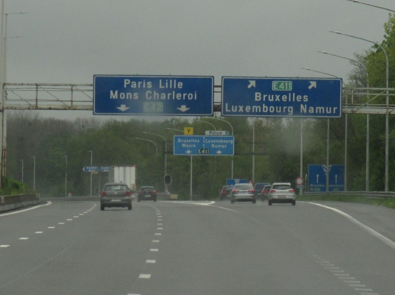 Fahrt durch Belgien 3